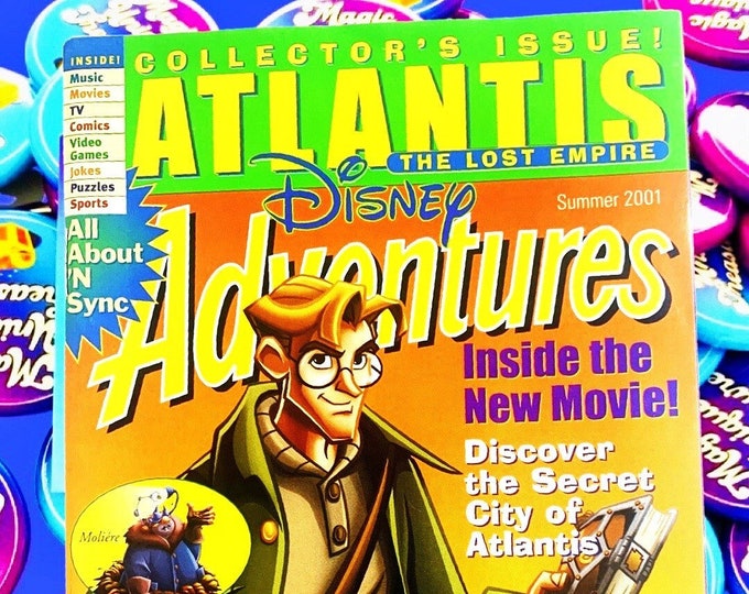 Atlantis 2001 Disney Adventure Magazine