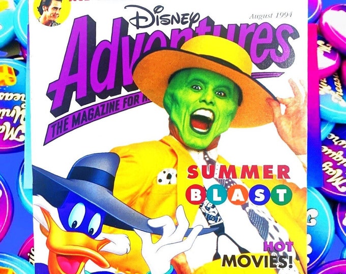 The Mask August 1994 Disney Adventures Magazine