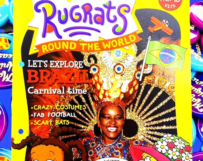 Rugrats Brazil Magazine, Nickelodeon 2002 Issue