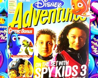 Spy Kids 3 2003 Disney Adventures Magazine