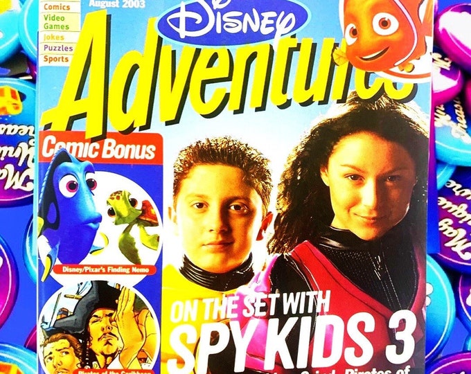 Spy Kids 3 2003 Disney Adventures Magazine