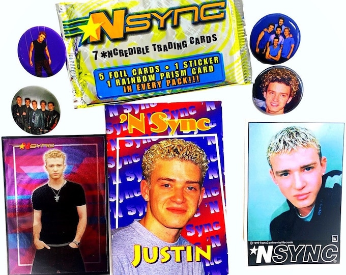 NSYNC Mini Justin Fan Gift Set, Nostalgia, Justin Timberlake, *NSYNC