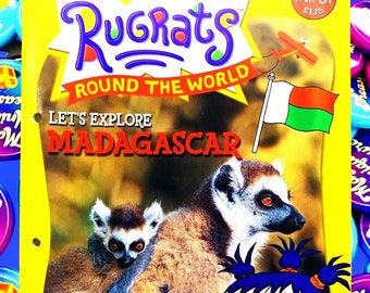 Rugrats Madagascar Magazine, Nickelodeon 2002 Issue