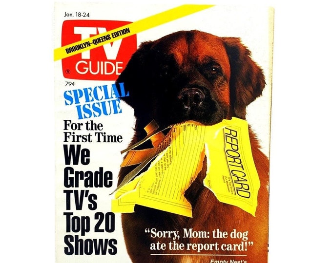 TV Guide 1992 Preowned, Empty Nest, Special Issue, Olympics, General Hospital, Lamb Chops, Home Improvement, Nostalgia