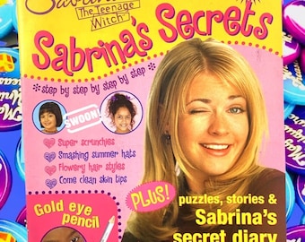 Sabrina Magazine, nummer 15, Sabrina Secrets, Sabrina the Teenage Witch TV Show, Nickleodeon, TGIF