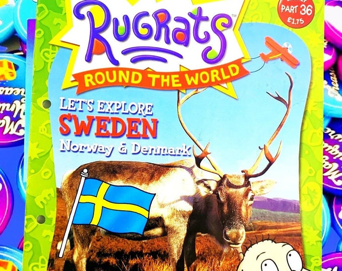 Rugrats Sweden Nickelodeon 2002 Issue, Norway, Denmark