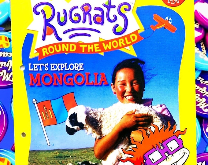 Rugrats Mongolia Magazine, Nickelodeon 2002 Issue