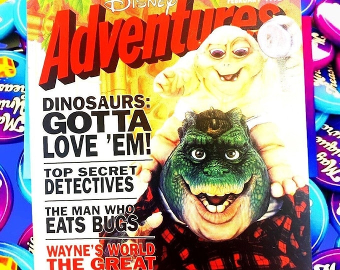 Dinosaurs TV Show February 1992 Disney Adventures Magazine