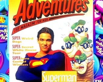 Superman 1994 Disney Adventure Magazine
