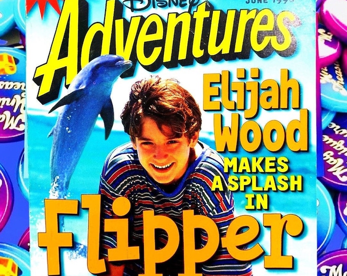 Flipper 1996 Disney Adventures Magazine