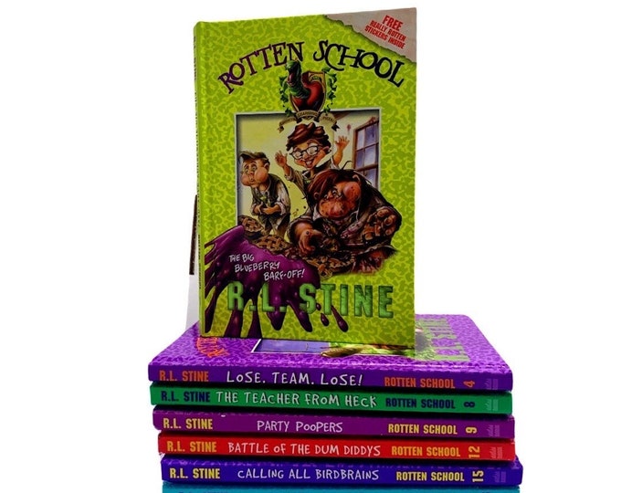 Rotten School Series Choose a Hardcover Book by R.L. Stine