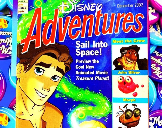 Treasure Planet 2002 Disney Adventures Magazine