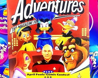 Star Trek April 1993 Disney Adventures Magazine