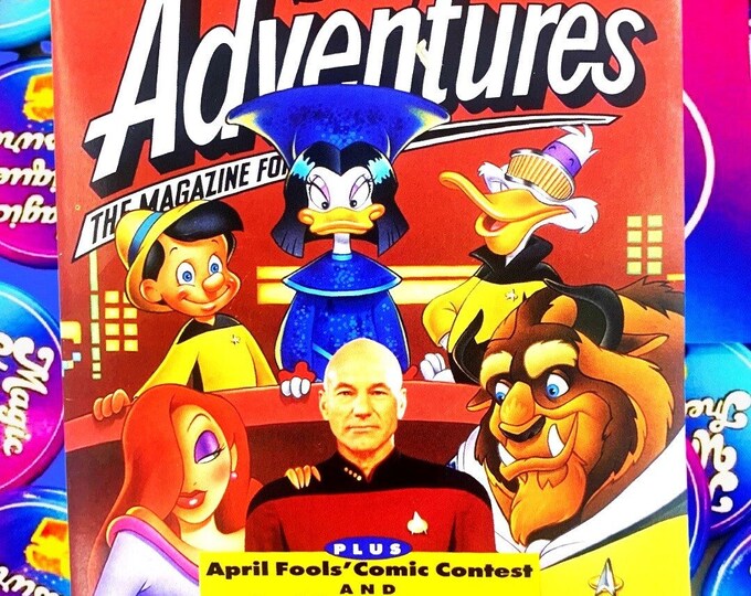 Star Trek April 1993 Disney Adventures Magazine