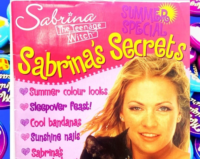 Sabrina 2002 Magazine, Summer Special, Sabrina Secrets, Sabrina the Teenage Witch TV Show, Nickleodeon, TGIF