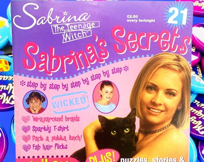 Sabrina Magazine, Issue 21, Sabrina Secrets, Sabrina the Teenage Witch TV Show, Nickleodeon, TGIF