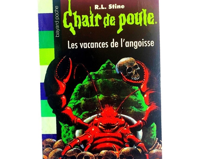 French Goosebumps Paperback Book