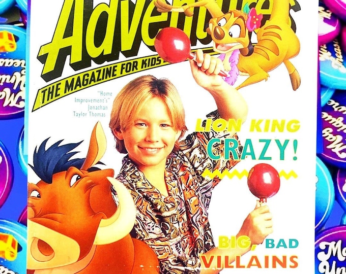 Lion King JTT 1994 Disney Adventures Magazine