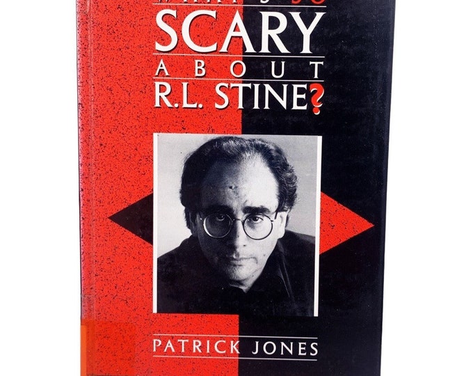 What's So Scary About R.L. Stine? 1998 Hardcover EX-LIBRARY book