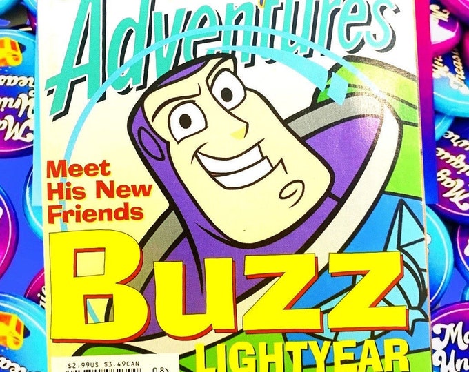 Buzz Lightyear 2000 Disney Adventures Magazine