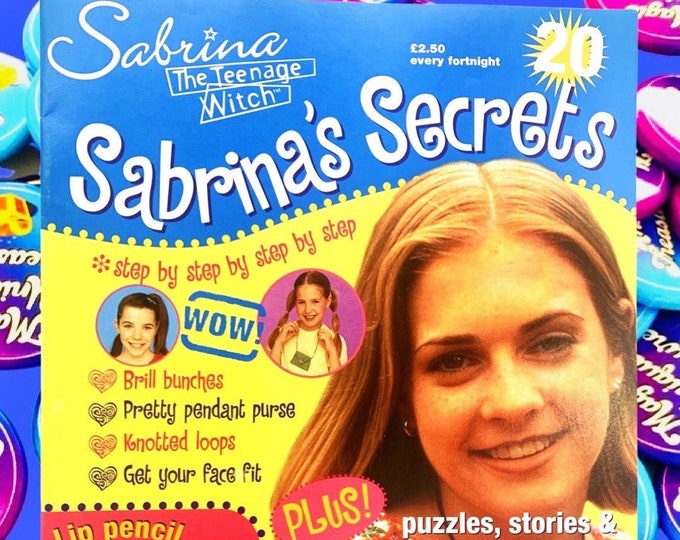 Sabrina Magazine, Issue 20, Sabrina Secrets, Sabrina the Teenage Witch TV Show, Nickleodeon, TGIF