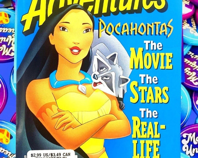 Pocahontas 1995 Disney Adventures Magazine