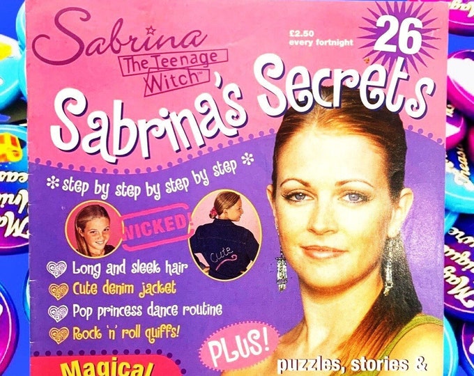 Sabrina Magazine, Issue 26, Sabrina Secrets, Sabrina the Teenage Witch TV Show, Nickleodeon, TGIF