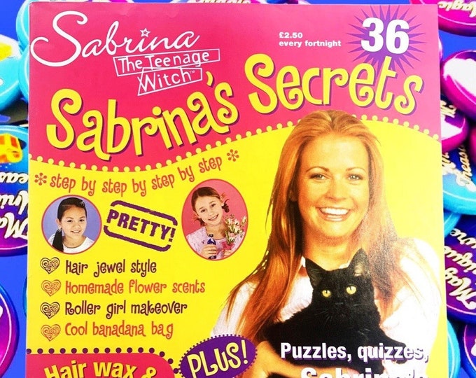 Sabrina Magazine, Issue 36, Sabrina Secrets, Sabrina the Teenage Witch TV Show, Nickleodeon, TGIF