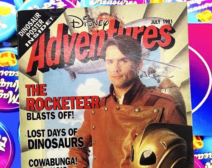 Rocketeer 1991 Disney Magazine