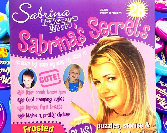 Sabrina Magazine, Issue 28, Sabrina Secrets, Sabrina the Teenage Witch TV Show, Nickleodeon, TGIF