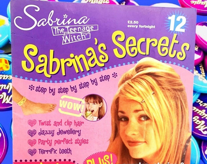 Sabrina Magazine, Issue 12, Sabrina Secrets, Sabrina the Teenage Witch TV Show, Nickleodeon, TGIF