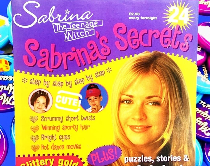 Sabrina Magazine, Issue 24, Sabrina Secrets, Sabrina the Teenage Witch TV Show, Nickleodeon, TGIF