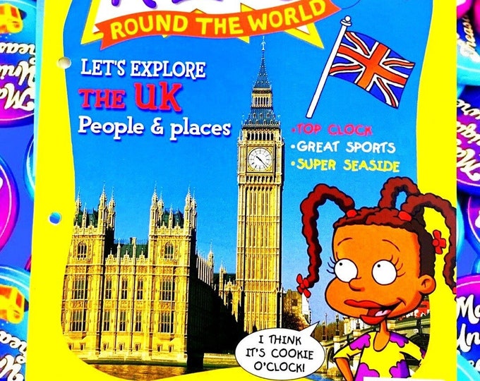 Rugrats United Kingdom Magazine, Nickelodeon 2002 Issue
