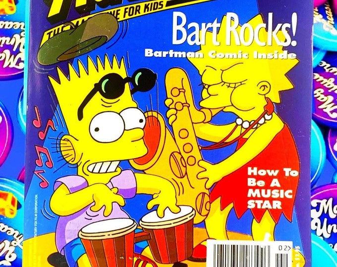 Simpsons 1994 Disney Adventures Magazine
