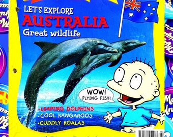 Rugrats Australia Wildlife Magazine, Nickelodeon 2002 Issue