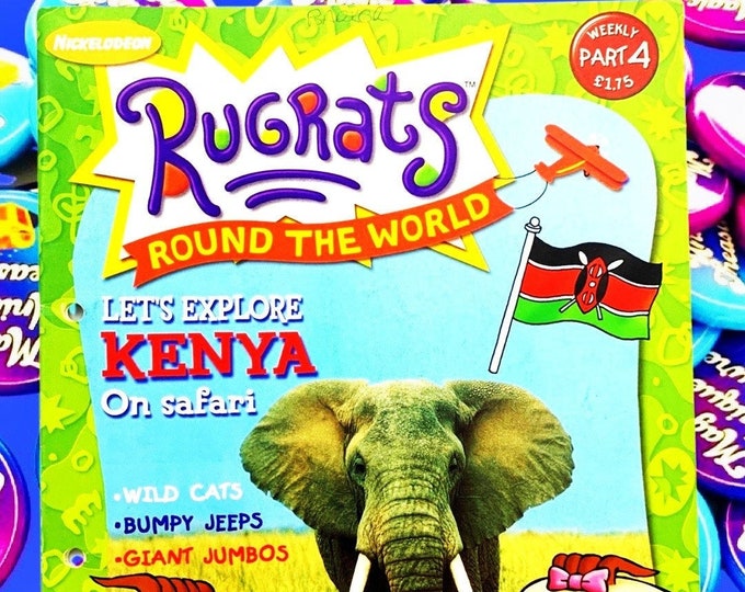 Rugrats Kenya Magazine, Nickelodeon 2002 Issue