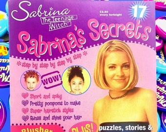 Sabrina Magazine, nummer 17, Sabrina Secrets, Sabrina the Teenage Witch TV Show, Nickleodeon, TGIF