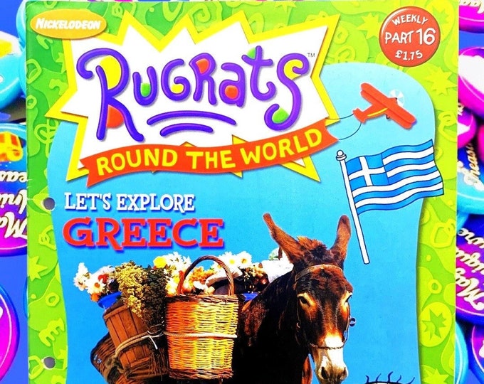 Rugrats Greece Magazine, Nickelodeon 2002 Issue