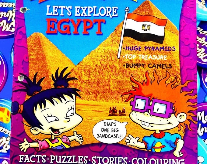 Rugrats Egypt Magazine, Nickelodeon 2002 Issue