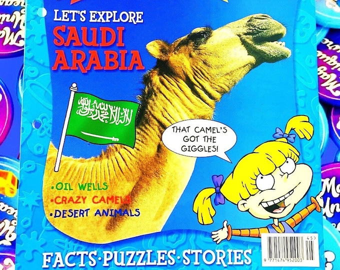 Rugrats Saudi Arabia Magazine, Nickelodeon 2002 Issue, Nostalgia