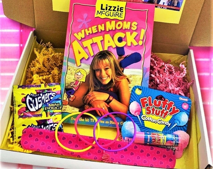 Lizzie McGuire Mystery Mini box, Disney TV Show, Lipsmacker, Mystery Book, Bracelets, Slapwrist Bracelet