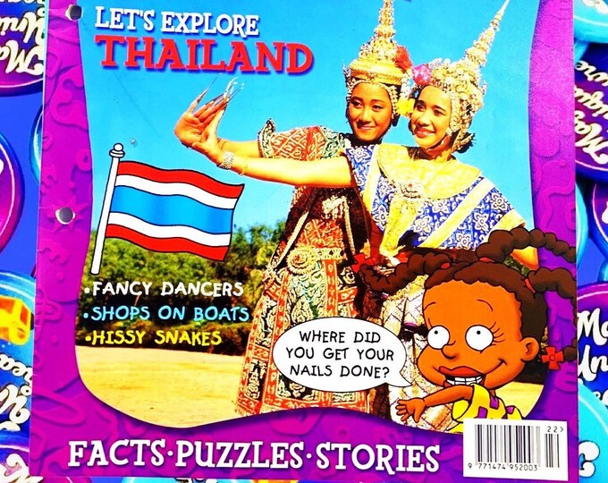 Rugrats Thailand Magazine, Nickelodeon 2002 Issue