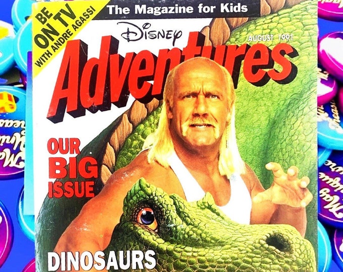 Hulk Hogan 1991 Disney Adventures Magazine