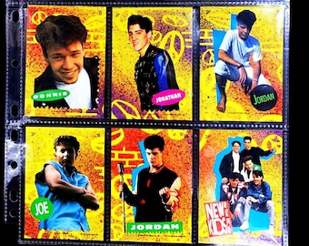 New Kids on the Block Stickers - Pick Your (1989 Sticker)