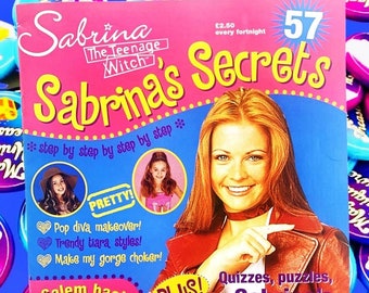 Sabrina Magazine, Issue 57, Sabrina Secrets, Sabrina the Teenage Witch TV Show, Nickleodeon, TGIF