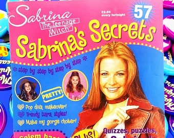 Sabrina Magazine, nummer 57, Sabrina Secrets, Sabrina the Teenage Witch TV Show, Nickleodeon, TGIF