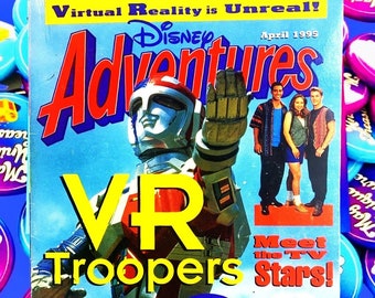 VR Troopers 1995 Disney Adventures Magazine