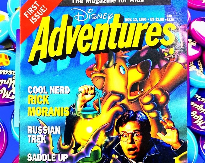 Rick Moranis 1990 First Issue Disney Adventures Magazine