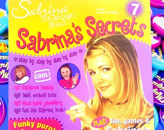 Sabrina 2002 Magazine, Issue 7, Sabrina Secrets, Sabrina the Teenage Witch TV Show, Nickleodeon, TGIF