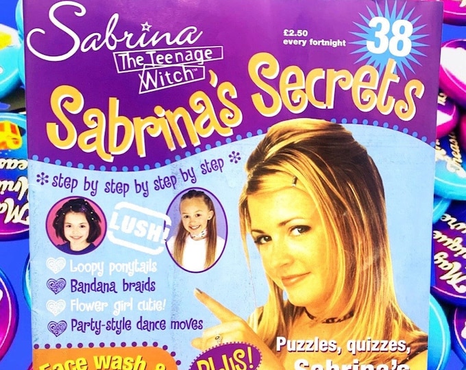 Sabrina 2002 Magazine, Issue 38, Sabrina Secrets, Sabrina the Teenage Witch TV Show, Nickleodeon, TGIF